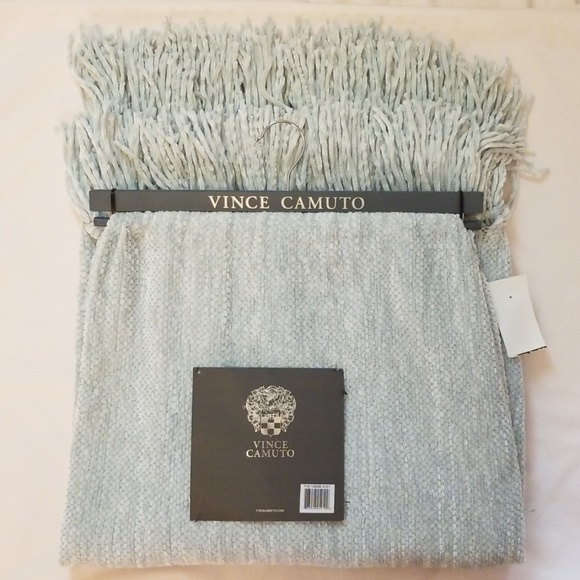 Vince Camuto Other - Vince Camuto Mint Green Blanket w/Tassels